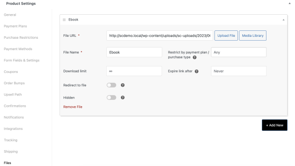 Download Unit Secure Download Links - Studiocart